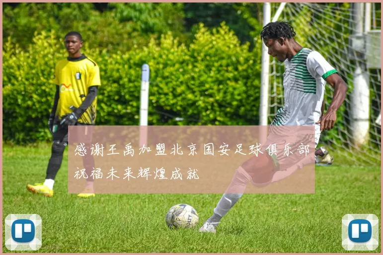 感谢王禹加盟北京国安足球俱乐部祝福未来辉煌成就